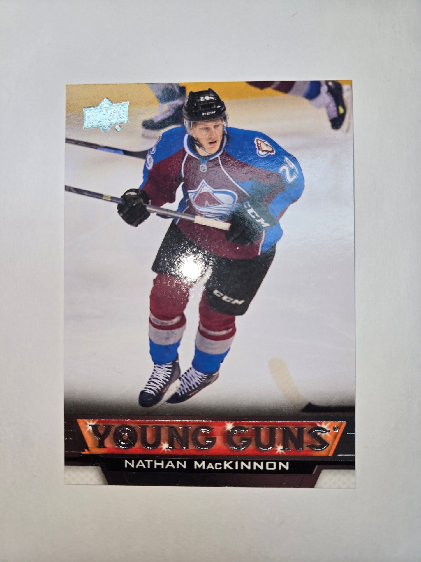 Nathan MacKinnon UD Young Guns Rookie #238