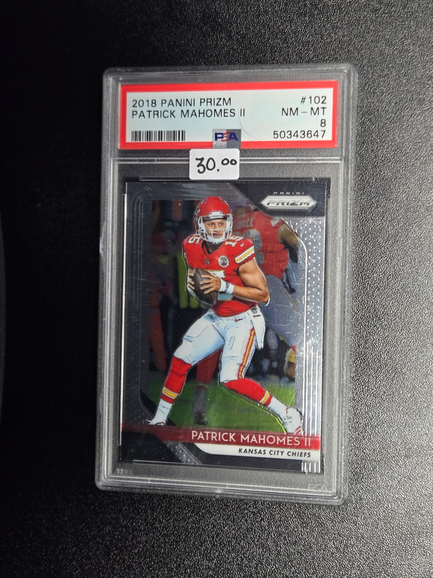 2018 Panini Prizm #102 Patrick Mahomes II