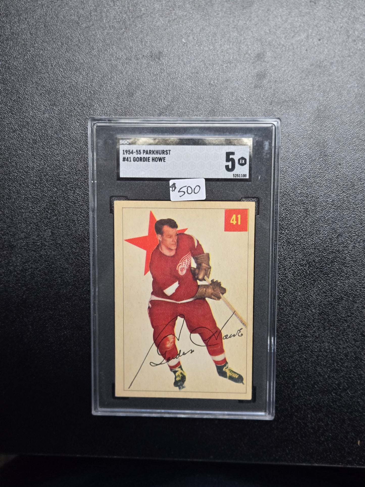 1954-55 Parkhurst #41 Gordie Howe
