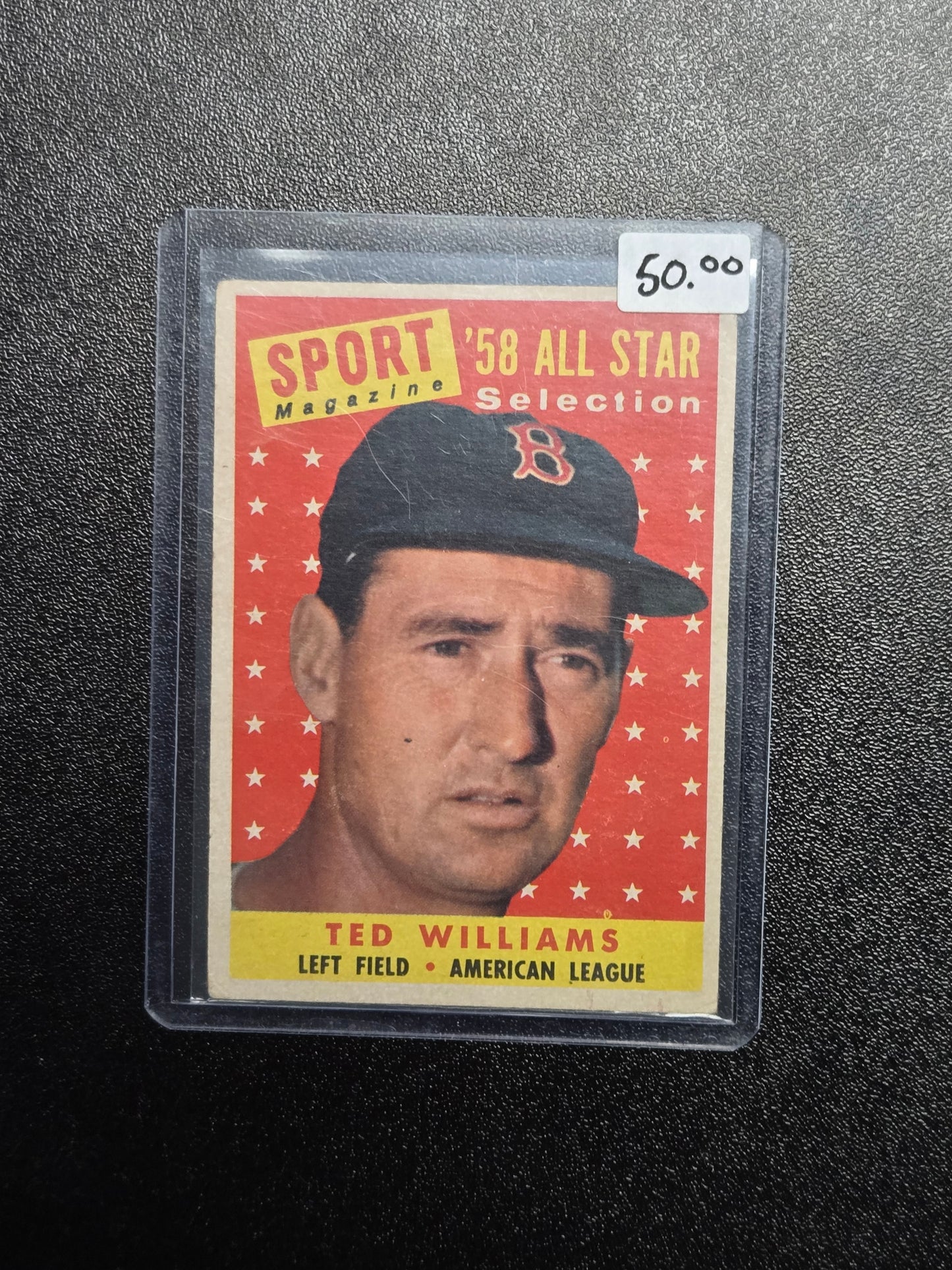 1958 Topps All Star #485 Ted Williams