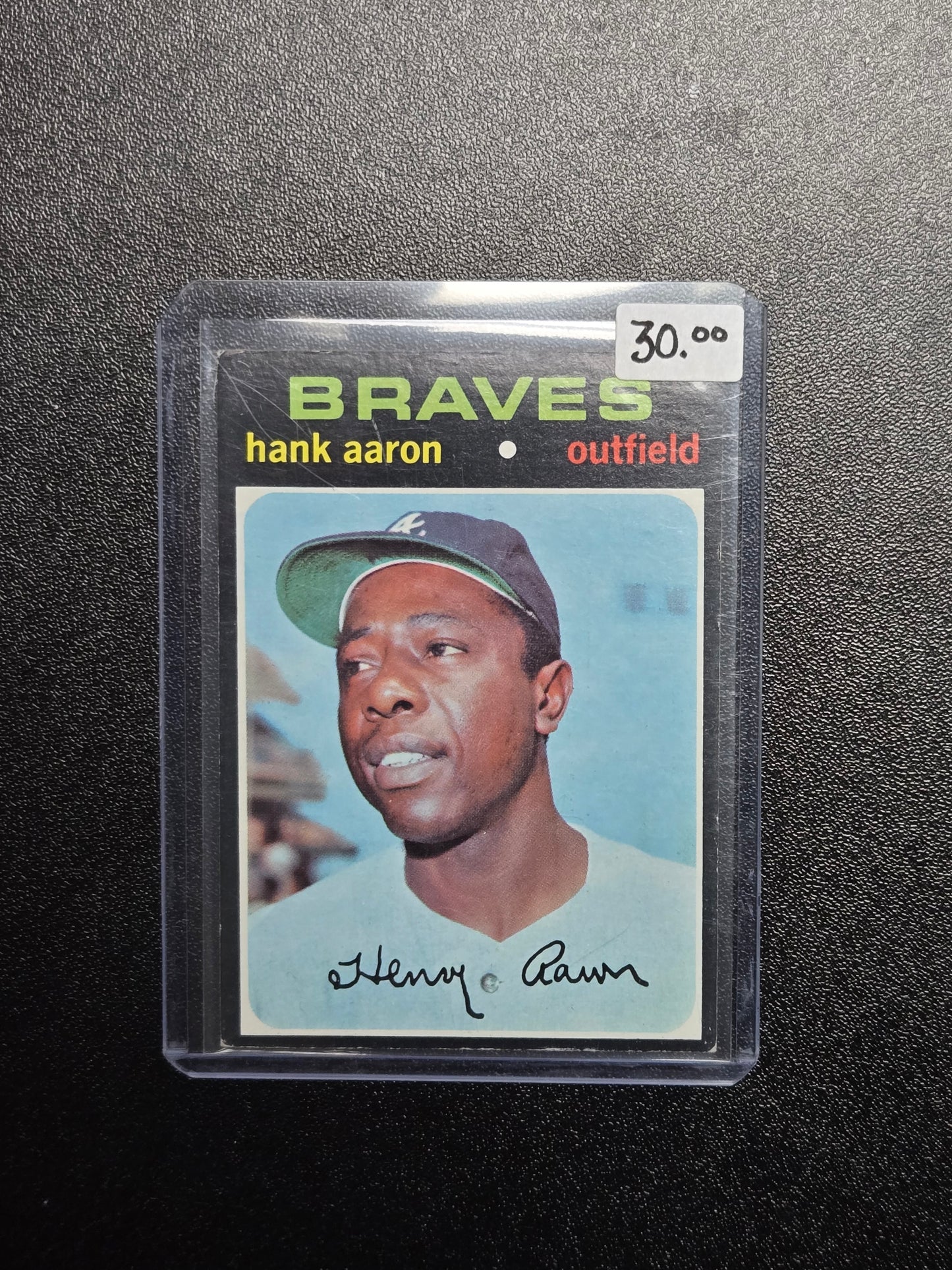 1971 Topps #400 Hank Aaron
