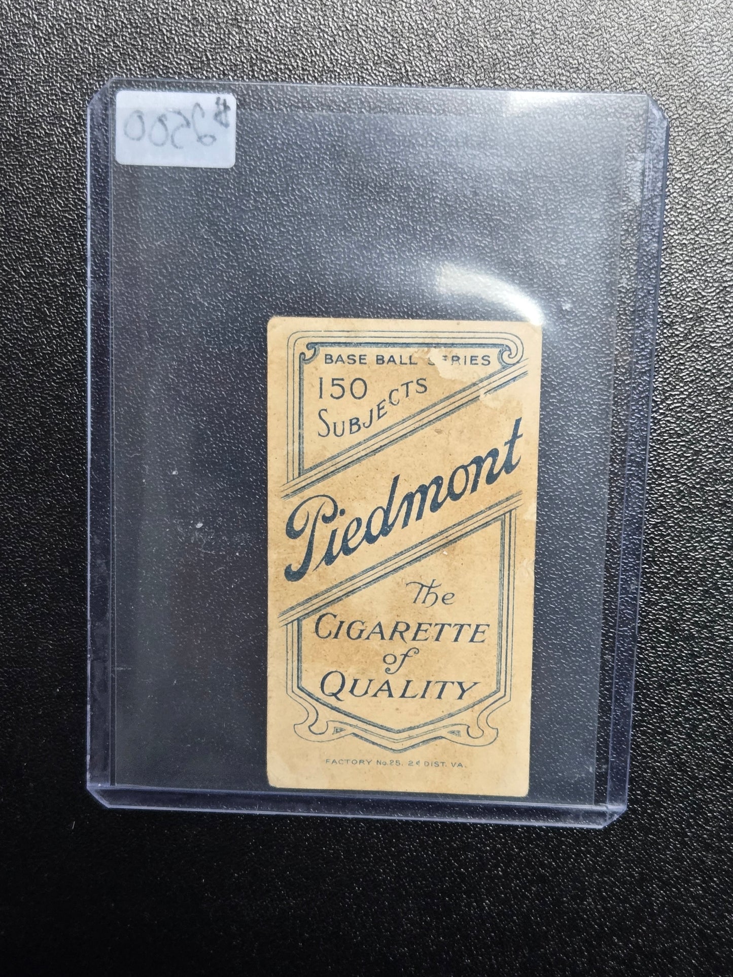 1909-11 T206 Piedmont Tobacco Baseball Cy Young