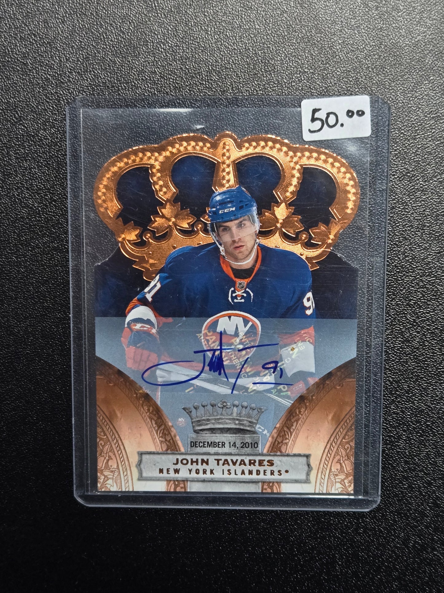 2010 Panini John Tavares 20/50 Auto #62