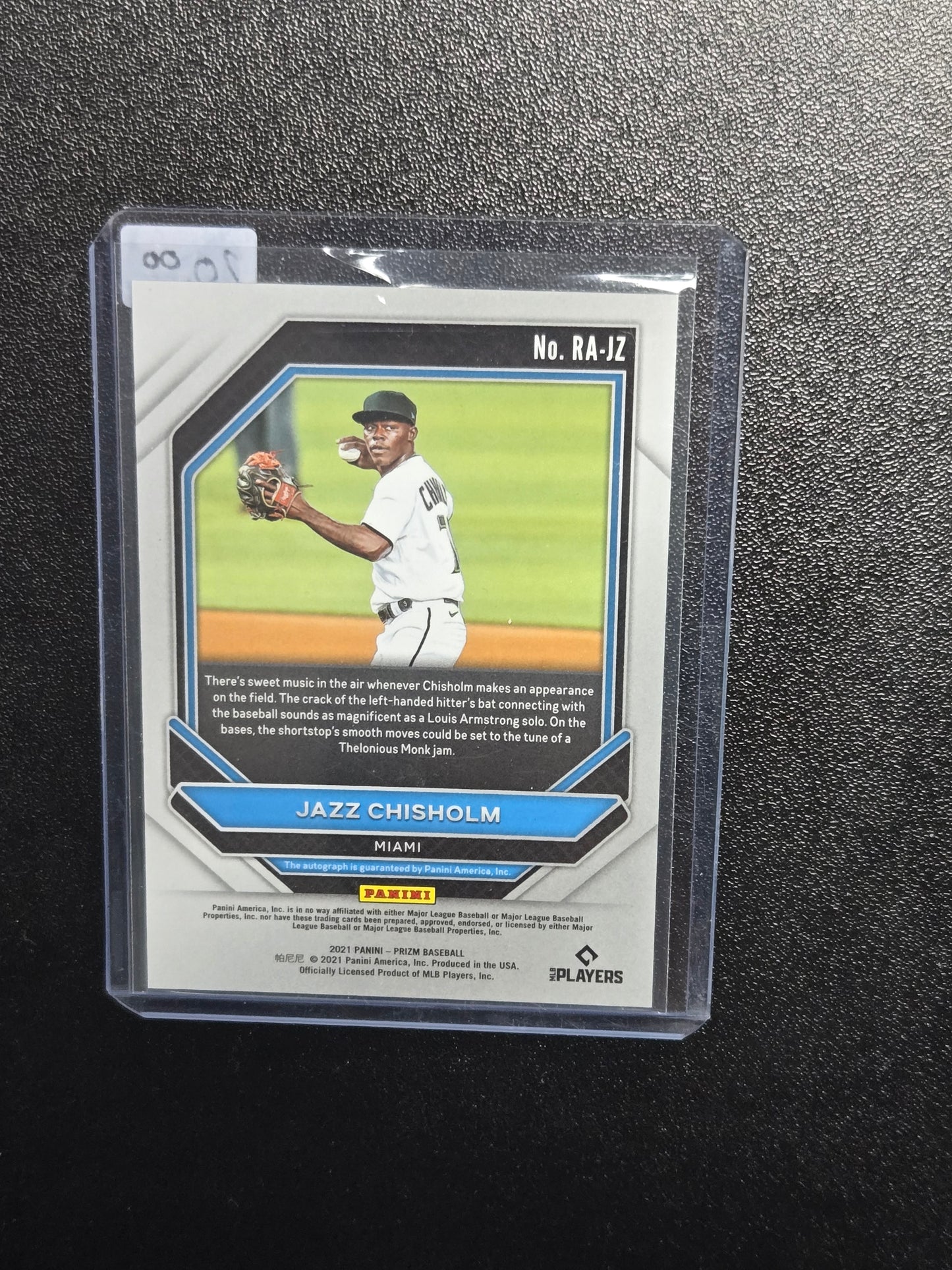 2021 Panini Jazz Chisholm Auto Rookie #RA-JZ