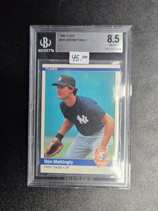 1984 Fleer Don Mattingly #131