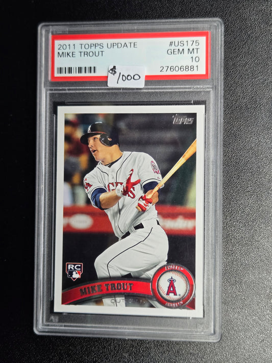 2011 Topps Update Mike Trout #US175