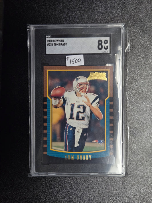 2000 Bowman #236 Tom Brady