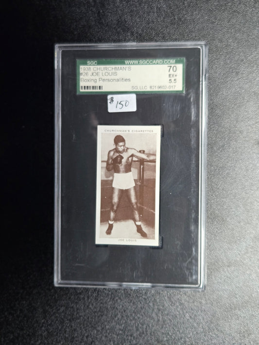 1938 Churchman's #26 Joe Louis