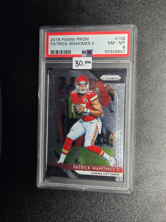 2018 Panini Prizm #102 Patrick Mahomes II