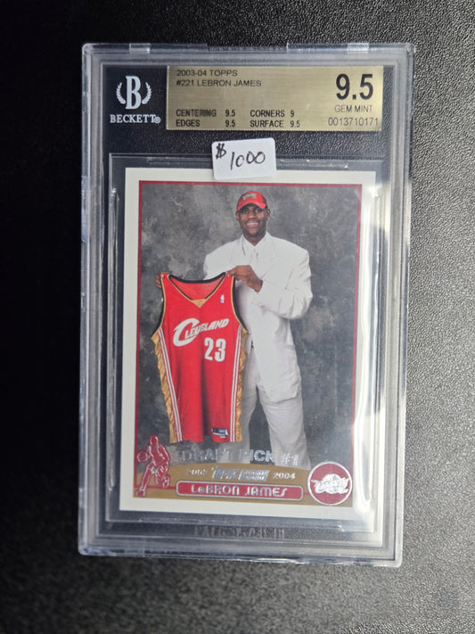 2003-04 Topps #221 Lebron James