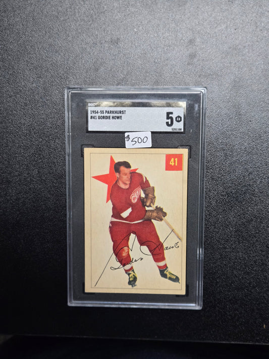 1954-55 Parkhurst #41 Gordie Howe