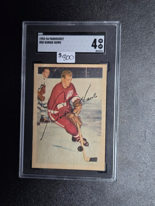 1953-54 Parkhurst #50 Gordie Howe