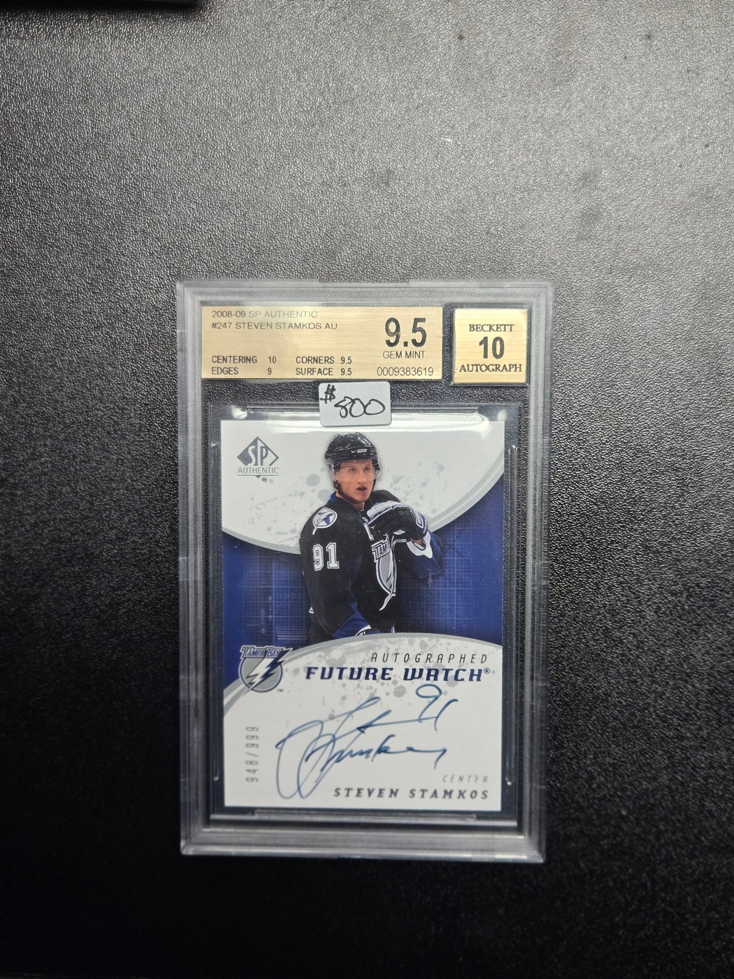 2008-09 SP Authentic #247 Steven Stamkos AUTO