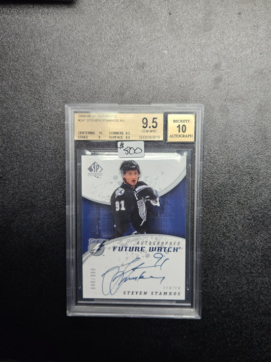2008-09 SP Authentic #247 Steven Stamkos AUTO