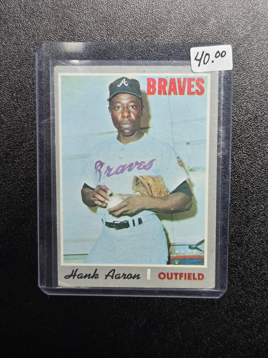 1970 Topps #500 Hank Aaron