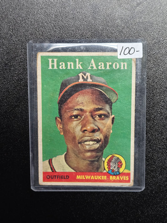1958 Topps #30 Hank Aaron