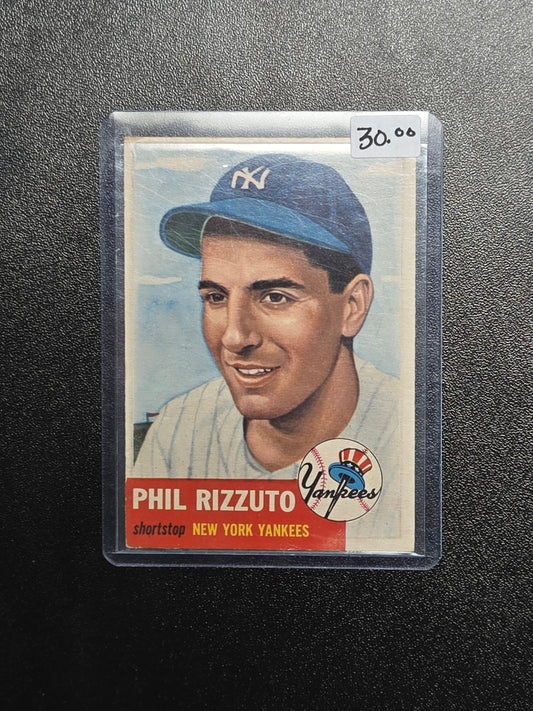 1953 Topps - #114 Phil Rizzuto