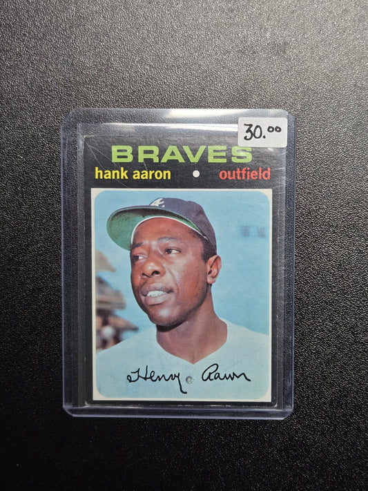 1971 Topps #400 Hank Aaron