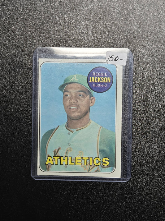 1969 Topps Reggie Jackson