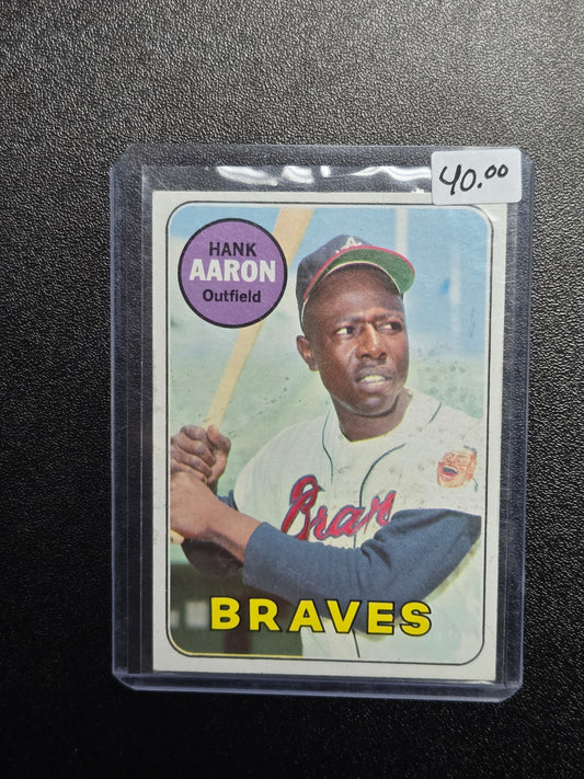 1969 Topps - Hank Aaron #100