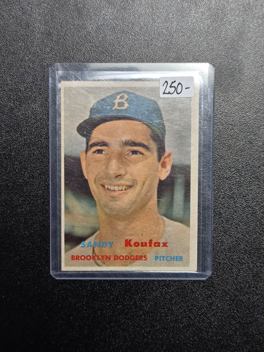 1957 Topps Sandy Koufax #302