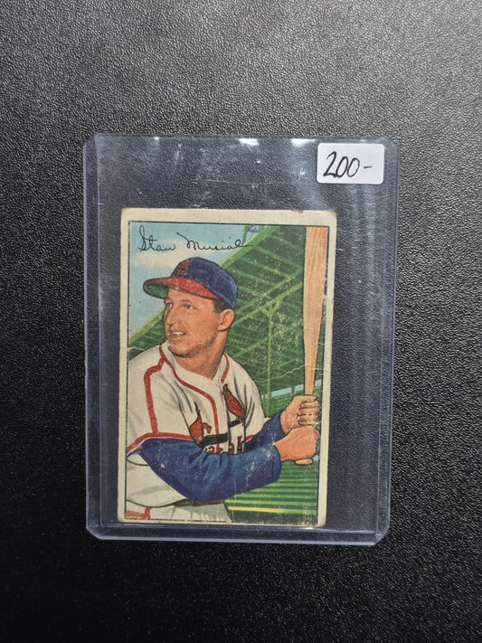 1952 Bowman Stan Musial #196