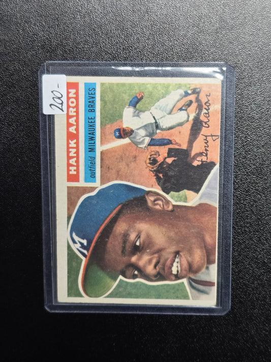 1956 Topps - #31 Hank Aaron