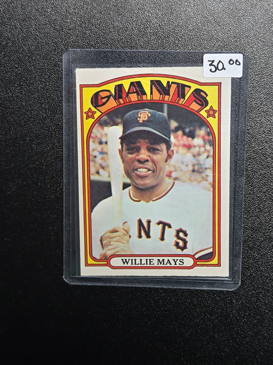 Willie Mays 1972 Topps #49