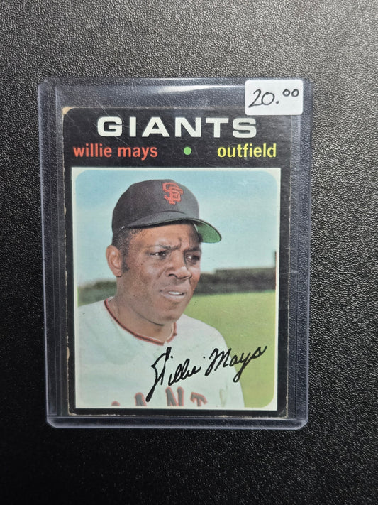 1971 Topps - Willie Mays #600