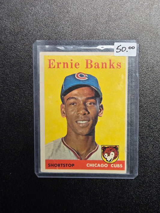 1958 Topps - #310 Ernie Banks