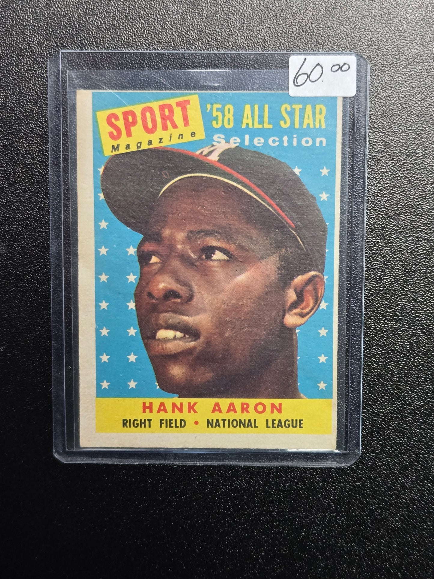 1958 Topps #488 Hank Aaron