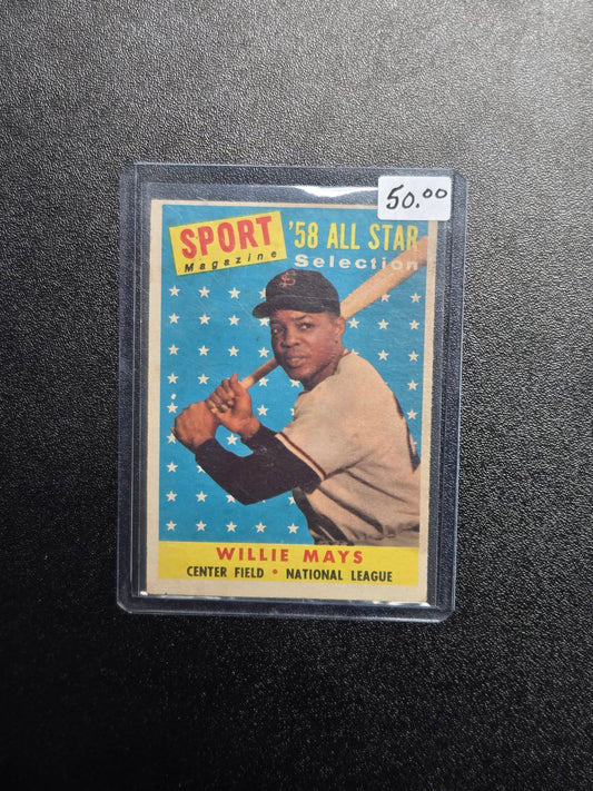1958 Topps All-Star #486 Willie Mays