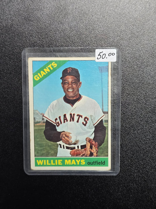 1966 Topps Willie Mays #1