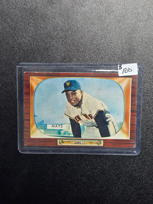 1955 Bowman - #184 Willie Mays