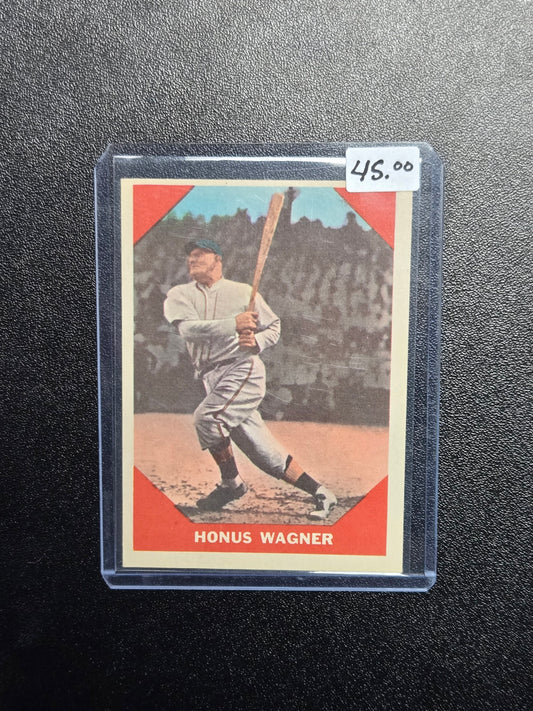 1960 Fleer Baseball Greats Honus Wagner #62