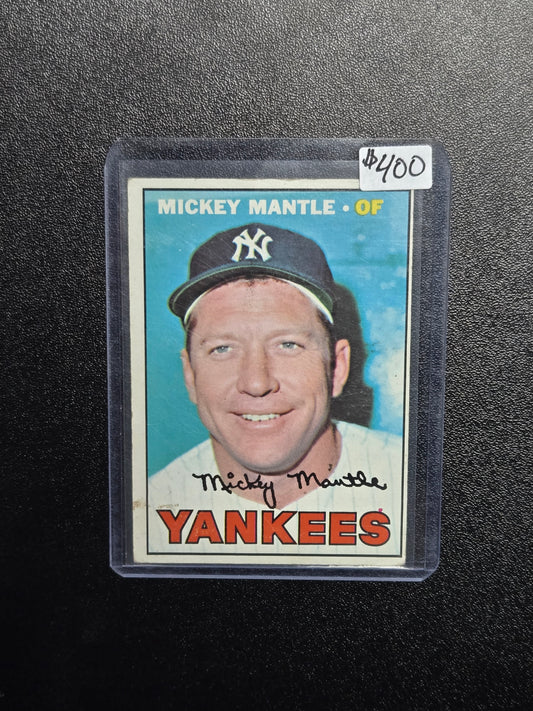 1967 Topps - #150 Mickey Mantle