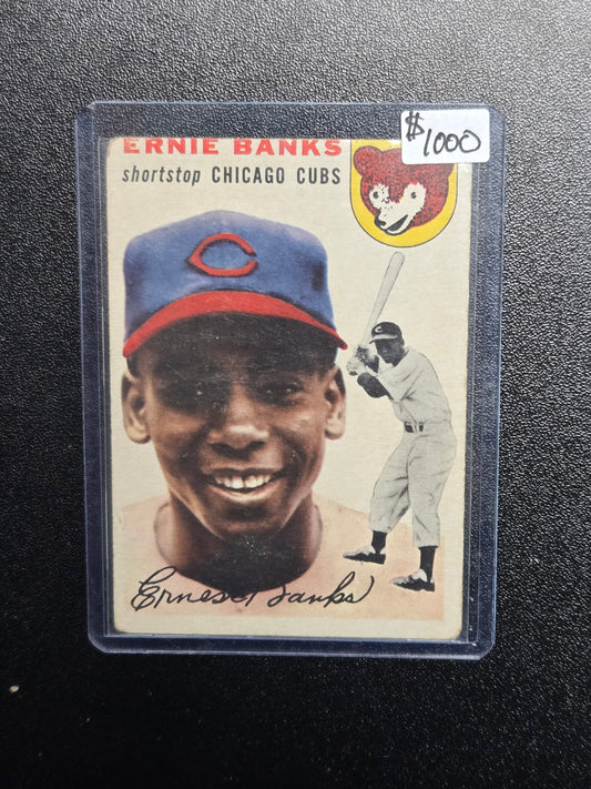 1954 Topps #94- Ernie Banks Rookie