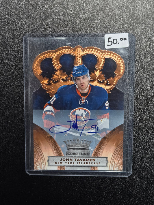 2010 Panini John Tavares 20/50 Auto #62