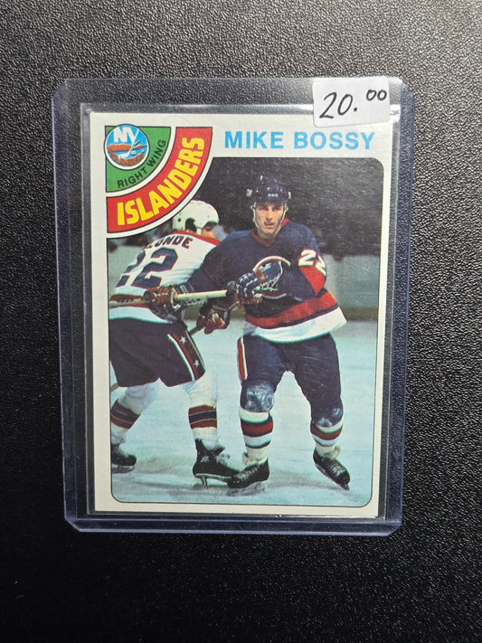 1978-79 O Pee Chee OPC #115 MIKE BOSSY ROOKIE