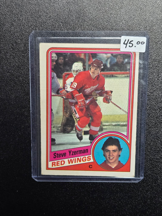 1984-85 Steve Yzerman OPC #67