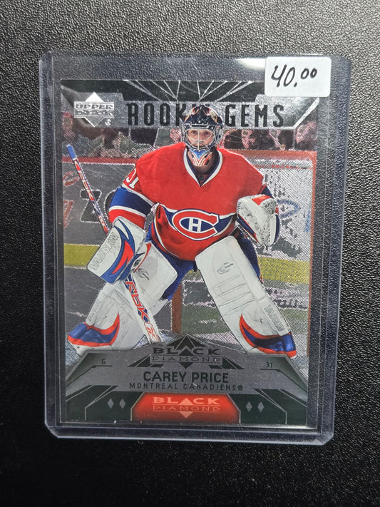 2007-08 Carey Price UD Rookie Gems #194