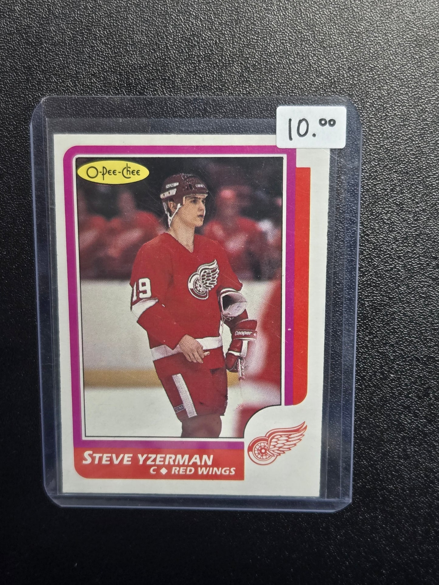 1986-87 OPC Steve Yzerman #11