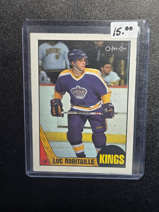 1987-88 OPC Luc Robitaille #42