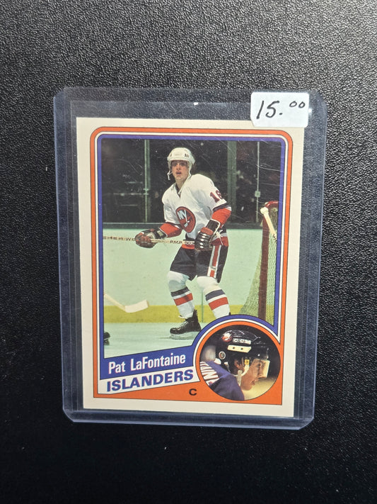 1984-85 OPC Pat LaFontaine #129
