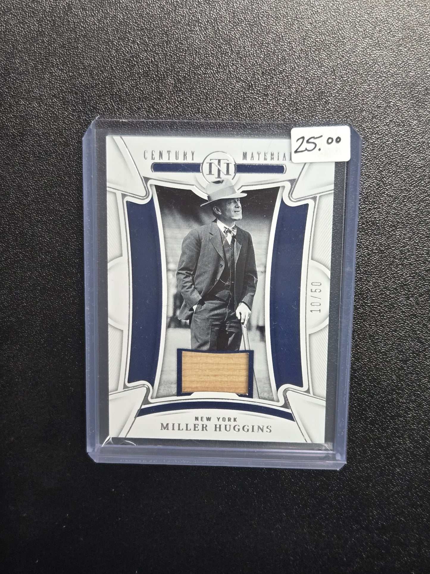 2023 Panini Miller Huggins #CM-MH 10/50 Bat