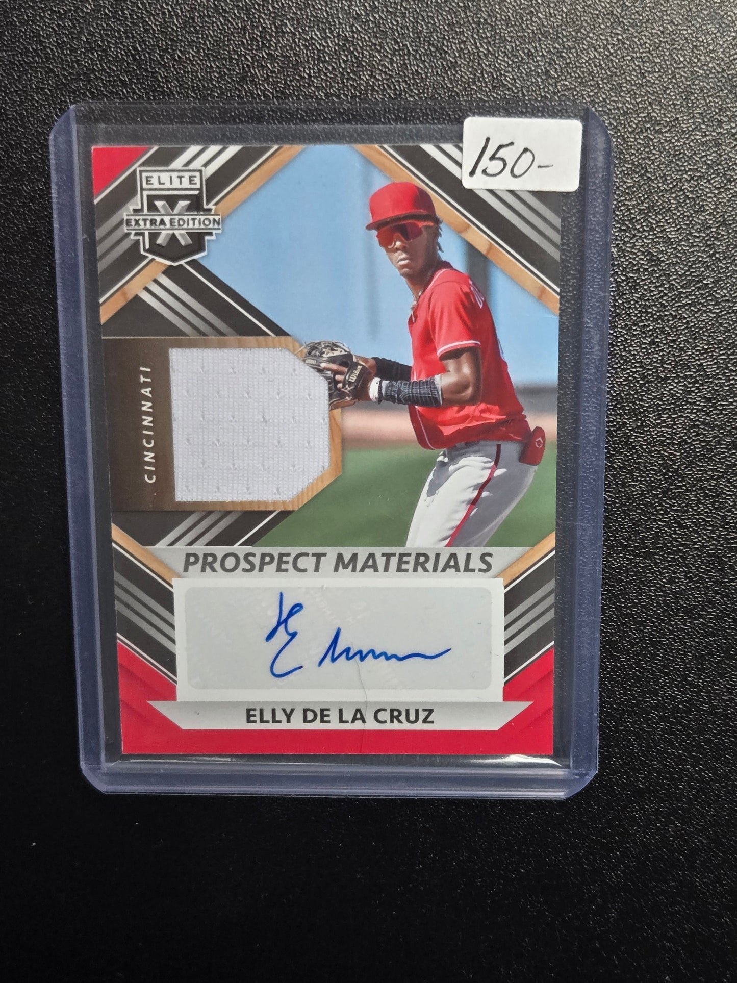 2022 Panini Elly De La Cruz Patch Auto #PMS-EC