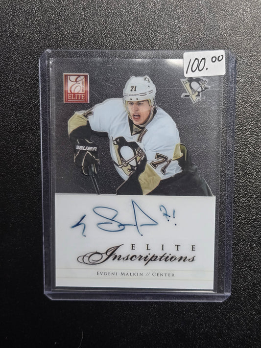 2012-13 Panini Evgeni Malkin Auto #EI-EM