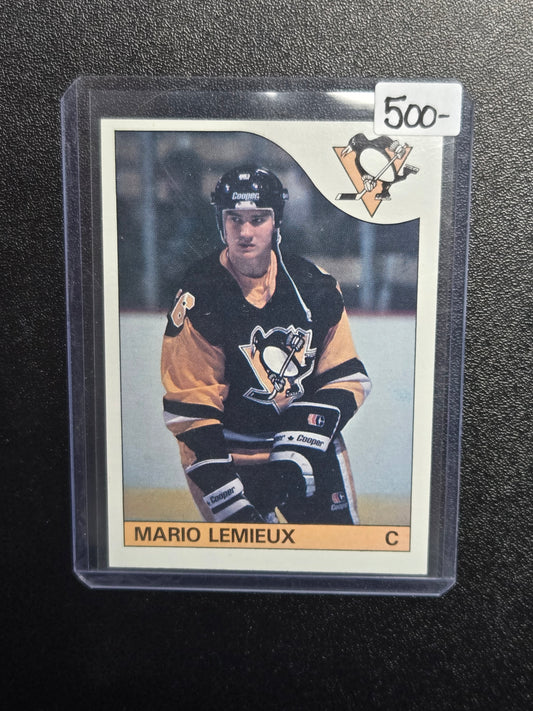 1985-86 Topps Mario Lemieux #9