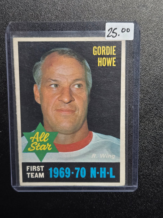 1970-71 O-Pee-Chee Hockey Gordie Howe. #238