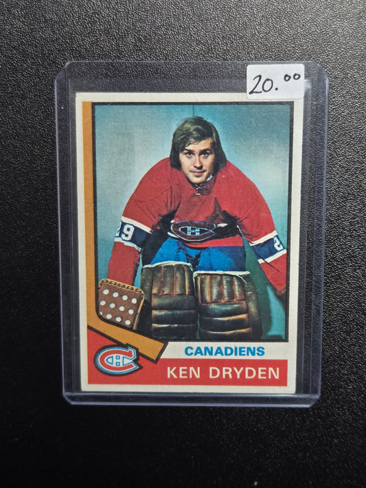 1974-75 Topps Ken Dryden #155
